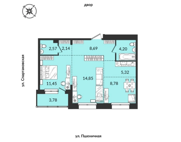Купить квартиру на вторичке в Иркутске. Вариант № 3768600, 0, площадь -  квм, цена 9900000 рублей
