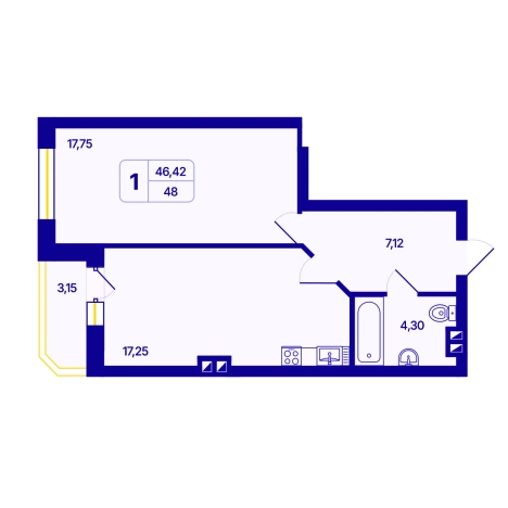 Купить квартиру в районе Кировский в Новосибирске. Вариант № 10211921, 0, площадь -  квм, цена 7250000 рублей