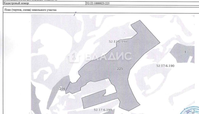 Купить земельный участок в Гороховеце. Вариант № 2711, 13, площадь -  квм, цена 11900000 рублей