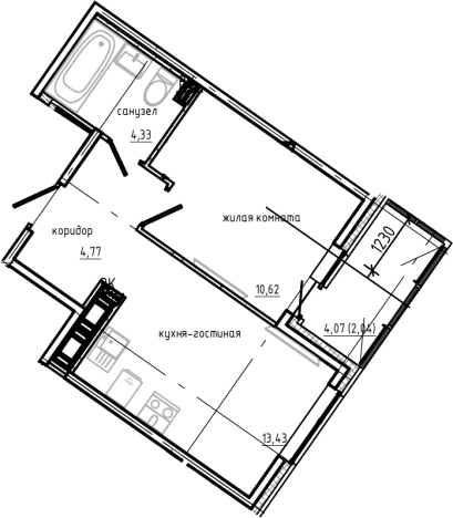 Купить квартиру в ЖК Янила Драйв в Ленинградской области. Вариант № 7837301, 0, площадь -  квм, цена 7665000 рублей