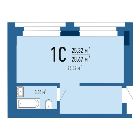 Купить квартиру в новостройках в ЖК Гагарин Сити (НОВОСИБИРСК) в Новосибирске. Вариант № 10028236, 0, площадь - квм, цена 9600000 рублей