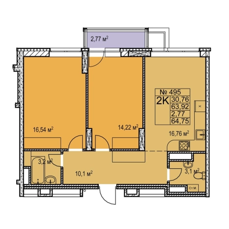 Купить квартиру в ЖК Янтарь в Нижнем Новгороде. Вариант № 138735, 0, площадь -  квм, цена 10960000 рублей