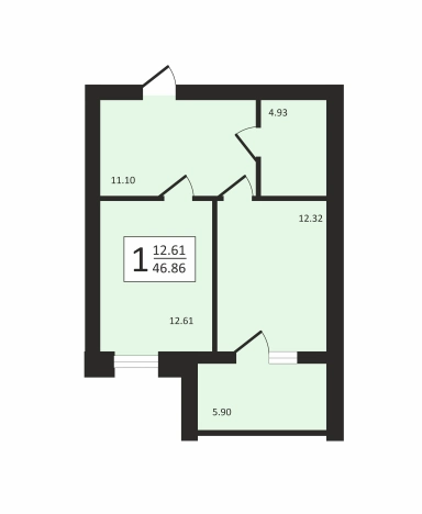 Купить квартиру в новостройках на улице Муромский проезд в Коврове. Вариант № 90142, 0, площадь -  квм, цена 3776000 рублей