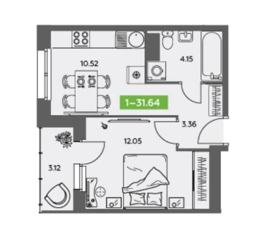 Купить квартиру в новостройках в Северодвинске. Вариант № 2064809, 2, площадь -  квм, цена 4500000 рублей
