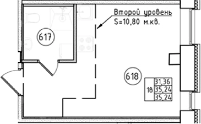 Купить Студию в ЖК Апарт-отель Фомин в Санкт-Петербурге. Вариант № 6230492, 0, площадь -  квм, цена 8483500 рублей