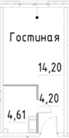 Купить Студию в новостройках на улице проспект Большевиков в Санкт-Петербурге. Вариант № 7596691, 0, площадь -  квм, цена 4975271 рублей