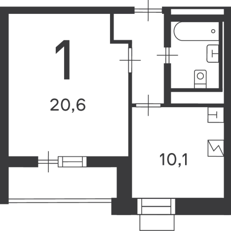 Купить квартиру в Москве. Вариант № 10178995, 13, площадь - квм, цена 20800000 рублей