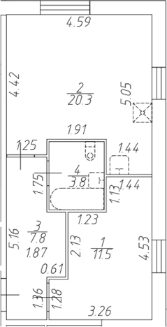 Купить двухкомнатную квартиру на улице Московский проспект в Санкт-Петербурге. Вариант № 4040381, 0, площадь -  квм, цена 16283874 рублей