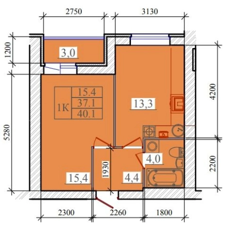 Купить квартиру в новостройках в ЖК "Олимпийский" литре 2 в Иванове. Вариант № 1190271, 0, площадь -  квм, цена 5293200 рублей