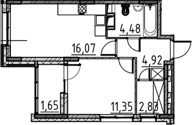 Купить квартиру в новостройках в ЖК Veren Nort Сертолово в Сертолове. Вариант № 8470187, 0, площадь -  квм, цена 7047872 рублей