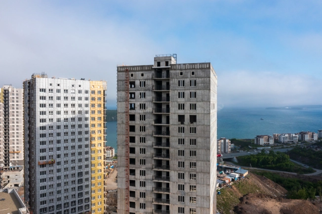 Купить двухкомнатную квартиру в ЖК Посейдония в Владивостоке. Вариант № 4137223, 3, площадь -  квм, цена 13097000 рублей