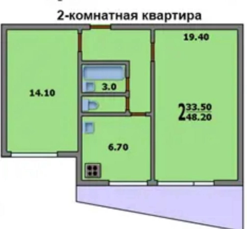 Купить квартиру в ВАО в Москве. Вариант № 1802943, 1, площадь - квм, цена 12400000.0000 рублей