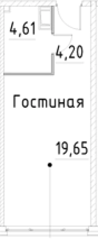 Купить Студию в новостройках на улице проспект Большевиков в Санкт-Петербурге. Вариант № 7596203, 0, площадь -  квм, цена 5844860 рублей
