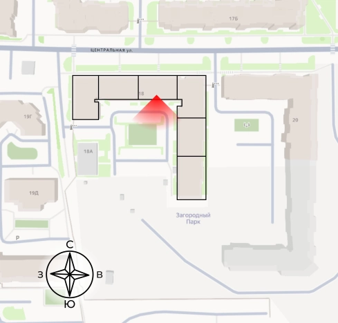 . Вариант № 106753, 2, площадь - 37.55 квм, цена 4693750 рублей