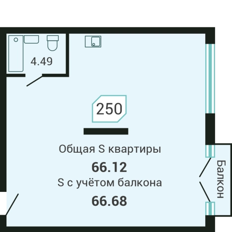 Купить квартиру в новостройках в Приморском крае. Вариант № 2644579, 0, площадь -  квм, цена 12370050 рублей