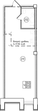 Купить Студию в новостройках на улице Ивана Фомина в Санкт-Петербурге. Вариант № 6230416, 0, площадь -  квм, цена 12540000 рублей