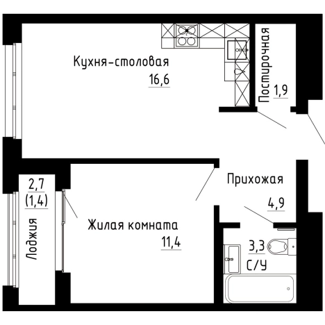 Купить квартиру в новостройках на улице Иртышская в Владивостоке. Вариант № 9769383, 0, площадь -  квм, цена 9855250 рублей
