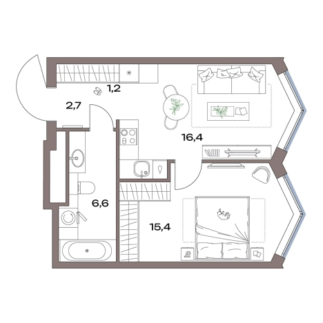 Купить двухкомнатную квартиру в районе Восточное Дегунино в Москве. Вариант № 881380, 0, площадь -  квм, цена 20515371 рублей