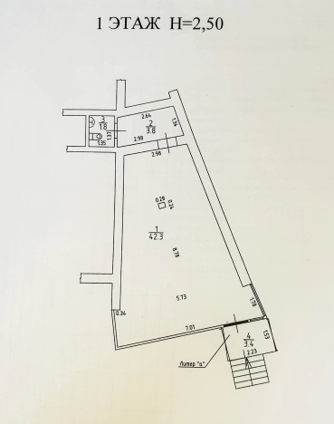 Купить коммерческую недвижимость свободного назначения в Калининграде. Вариант № 2314, 6, площадь -  квм, цена 5530000 рублей