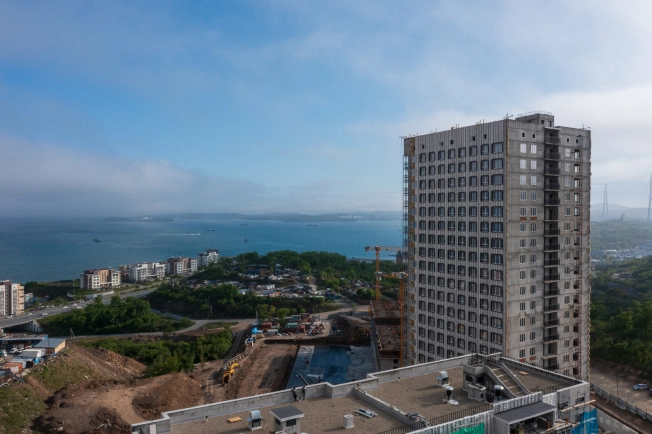 Купить однокомнатную квартиру в ЖК Посейдония в Владивостоке. Вариант № 4137365, 2, площадь -  квм, цена 10294200 рублей