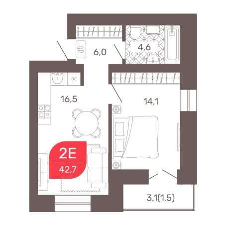 Купить квартиру в Чите. Вариант № 9315189, 0, площадь -  квм, цена 6960100 рублей