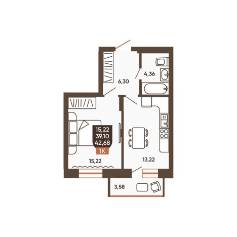Купить квартиру в ЖК Ермак (Новосибирск) в Новосибирске. Вариант № 8881477, 0, площадь -  квм, цена 4673000 рублей