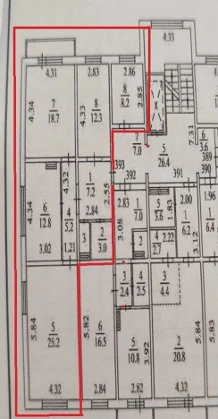 Купить трехкомнатную квартиру в Новосибирске. Вариант № 5412490, 39, площадь -  квм, цена 6850000 рублей