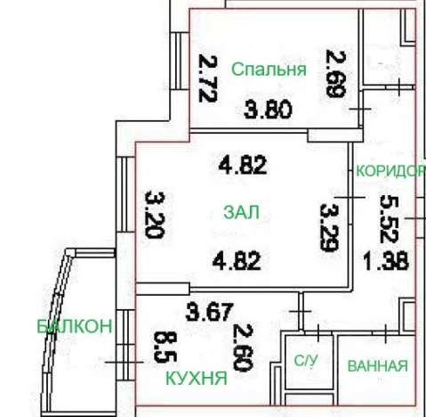 Купить квартиру в Москве. Вариант № 10393000, 18, площадь -  квм, цена 27800000 рублей