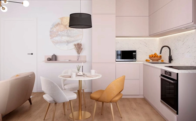 Купить однокомнатную квартиру в новостройках на улице Проектируемый проезд № 6415 в Москве. Вариант № 9160826, 1, площадь -  квм, цена 7500000 рублей