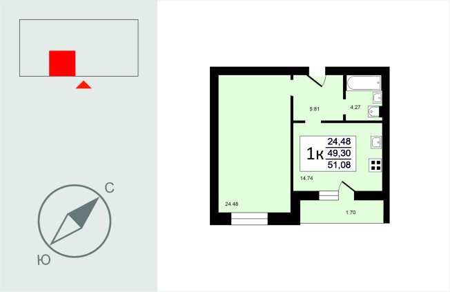 Купить квартиру в новостройках в ЖК Дом на Туманова в Коврове. Вариант № 110546, 0, площадь -  квм, цена 4852600 рублей