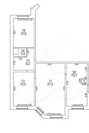 Купить коммерческую недвижимость свободного назначения в Туле. Вариант № 4156948, 4, площадь -  квм, цена 6850000 рублей