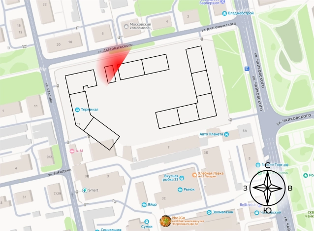 Купить квартиру на улице Чайковского в Владимире. Вариант № 150638, 0, площадь -  квм, цена 9329400 рублей