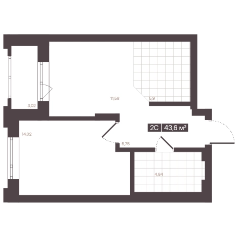 Купить квартиру в новостройках в районе Центральный в Кемерове. Вариант № 171017, 1, площадь -  квм, цена 7115612 рублей