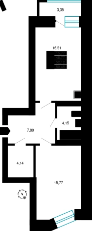Купить квартиру в новостройках на улице Нерчинско-Заводская в Чите. Вариант № 161579, 0, площадь -  квм, цена 9268345 рублей