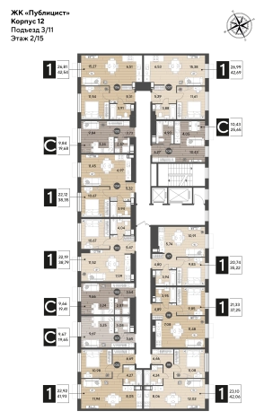 Купить однокомнатную квартиру у метро Бабушкинская в Ивантеевке. Вариант № 9133116, 1, площадь -  квм, цена 7511172 рублей
