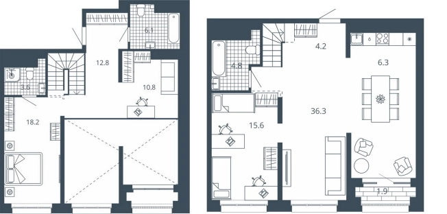 Купить двухкомнатную квартиру в ЖК Жилой комплекс "Scala city" в Пензе. Вариант № 9693803, 0, площадь -  квм, цена 9691200 рублей