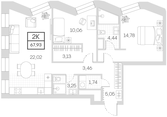 Купить трехкомнатную квартиру у метро Тульская в Москве. Вариант № 78553, 0, площадь -  квм, цена 29209900 рублей