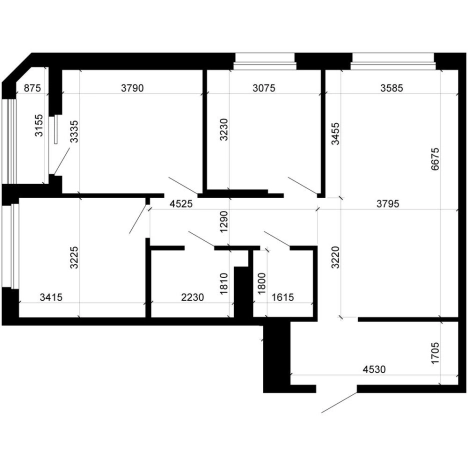 Купить трехкомнатную квартиру в ЖК "7Я" в Владивостоке. Вариант № 9768207, 1, площадь -  квм, цена 19617600 рублей