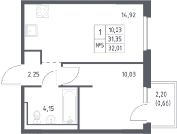 Купить квартиру в новостройках у метро Пролетарская в Ленинградской области. Вариант № 6900158, 0, площадь -  квм, цена 6413972 рублей