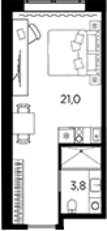 Купить квартиру в новостройках на улице проспект Стачек в Санкт-Петербурге. Вариант № 6228669, 0, площадь -  квм, цена 5146147 рублей