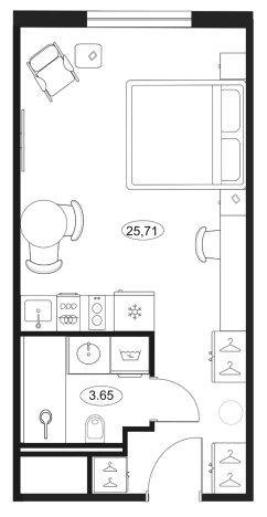 Купить Студию в новостройках у метро Пионерская в Санкт-Петербурге. Вариант № 9149320, 0, площадь -  квм, цена 9066568 рублей