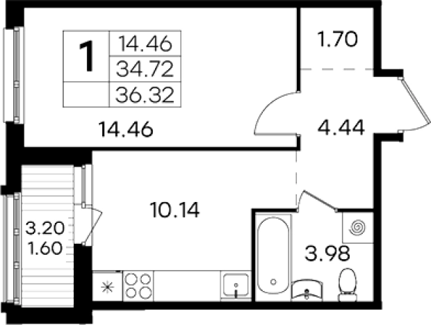 Купить однокомнатную квартиру в новостройках у метро Парнас в Санкт-Петербурге. Вариант № 4806838, 0, площадь -  квм, цена 8319999 рублей