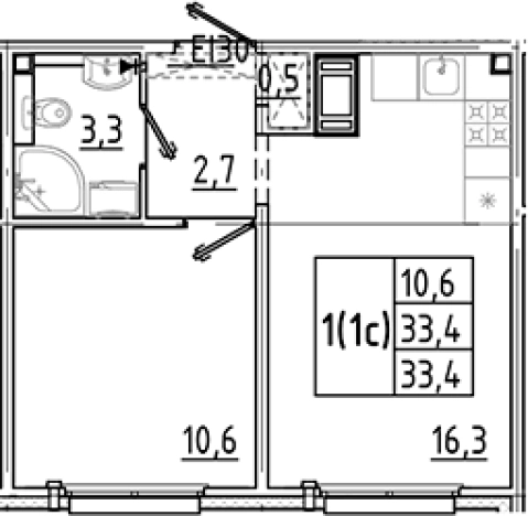Купить двухкомнатную квартиру в новостройках в ЖК Цветной город в Санкт-Петербурге. Вариант № 8085294, 0, площадь -  квм, цена 5800177 рублей