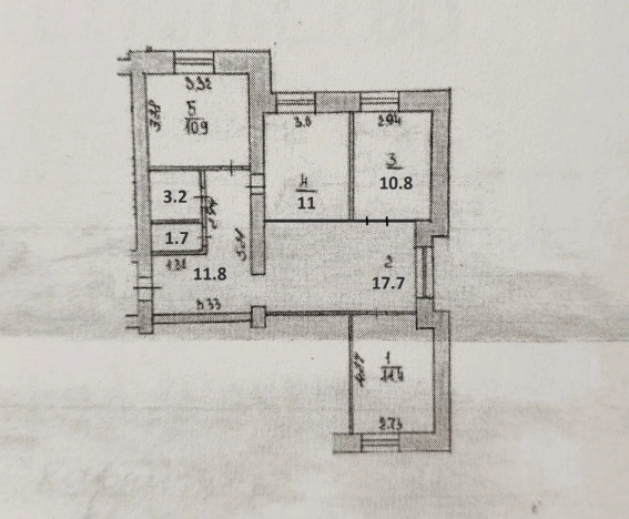 Купить квартиру в Вологодской области. Вариант № 52218, 11, площадь -  квм, цена 7250000 рублей