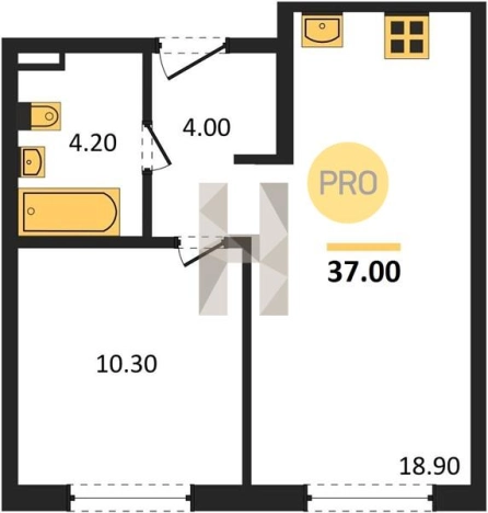 Купить однокомнатную квартиру в районе Устиновский в Ижевске. Вариант № 70275, 0, площадь -  квм, цена 3010000 рублей