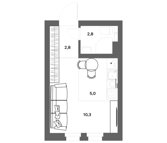 Купить квартиру у метро Девяткино в Ленинградской области. Вариант № 8343768, 0, площадь -  квм, цена 4180000 рублей