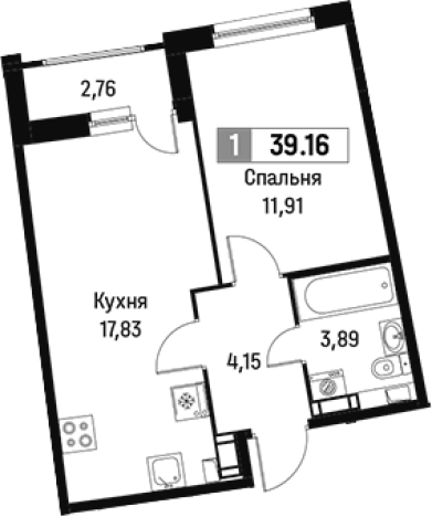 Купить двухкомнатную квартиру на вторичке на улице Оборонная в Мурине. Вариант № 6212497, 0, площадь -  квм, цена 6841522 рублей