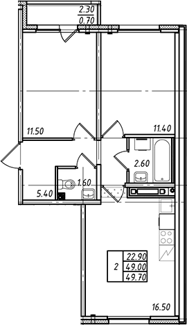 Купить трехкомнатную квартиру в ЖК Ржевский парк в Ленинградской области. Вариант № 7599974, 0, площадь -  квм, цена 7791270 рублей