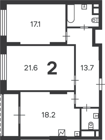 Купить квартиру в Москве. Вариант № 10278594, 5, площадь -  квм, цена 23490000 рублей