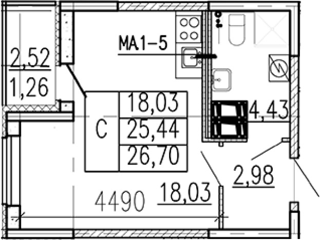 Купить квартиру в ЖК Высота в Ленинградской области. Вариант № 9094950, 0, площадь -  квм, цена 4050000 рублей